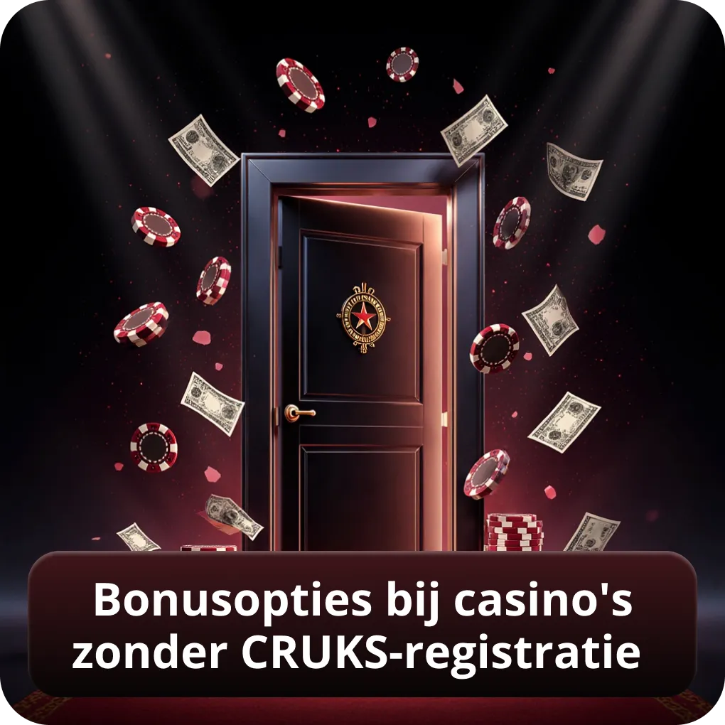 Online Casino zonder CRUKS – Bonusopties bij casino's zonder Cruks-registratie