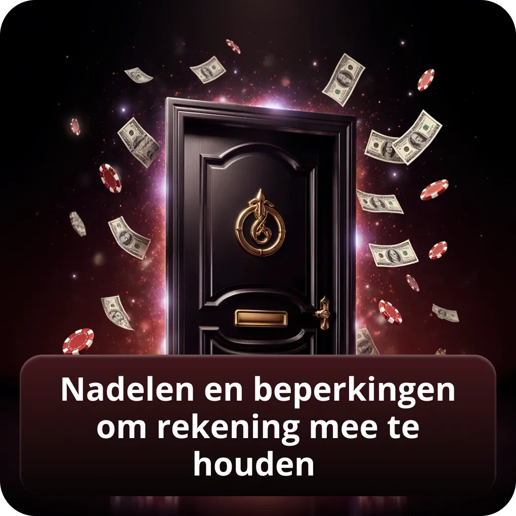 Nadelen en beperkingen om rekening mee te houden